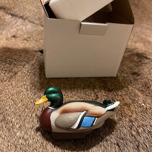NEW Jett Brunet Ducks unlimited miniature 20 Anniv. Mallard Duck 2019 #20