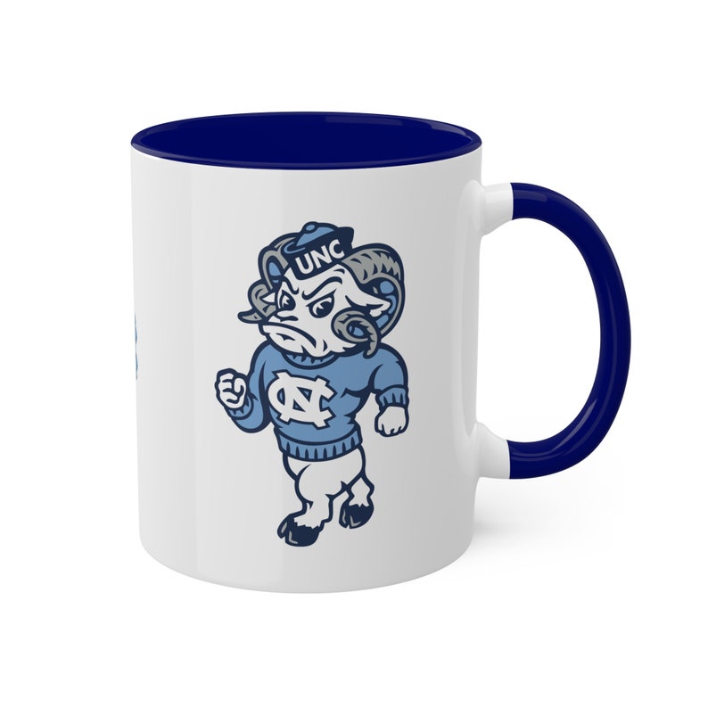 North Carolina Tar Heels NCAA Mug, 11oz Mug for College Sport Fans ...