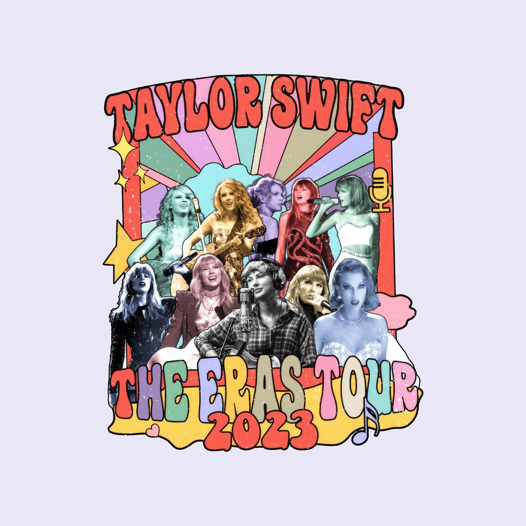 The Eras Tour PNG Eras Tour Merch 2023 Taylor's Version Etsy Australia