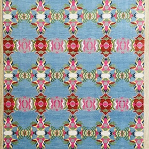 Nicolette Hand Knotted Oushak rug Wool area rug pestal rug 5X8 6X9 8X10 9X12 One of a kind rug living room Rug for Home Oversize size rug