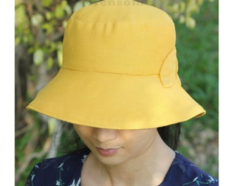 Chapeau de plage d'été pour femme, chapeau de bob, chapeau pliable, chapeau souple, chapeau de soleil, chapeau de randonnée, chapeau de jardinage élégant, casquette simple femme, cadeau pour elle