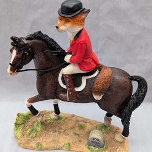 BORDER FINE ARTS 馬と騎手の置物 Border Fine Arts Horse - Etsy