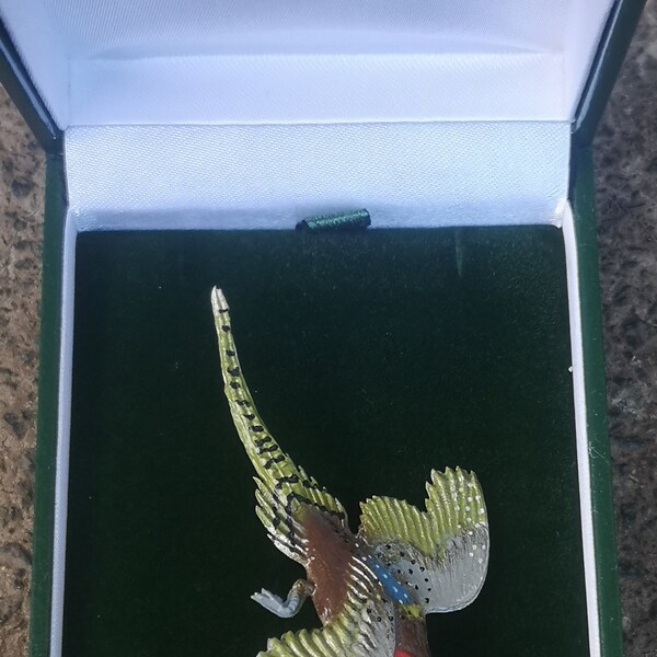 pheasant tie pin