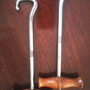 Wooden Handle Boot Pulls - Sold in Pairs