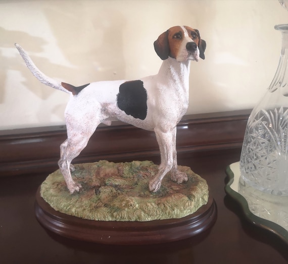 Large Border Fine Arts Fox Hound Ltd Ed No 399 /500 With