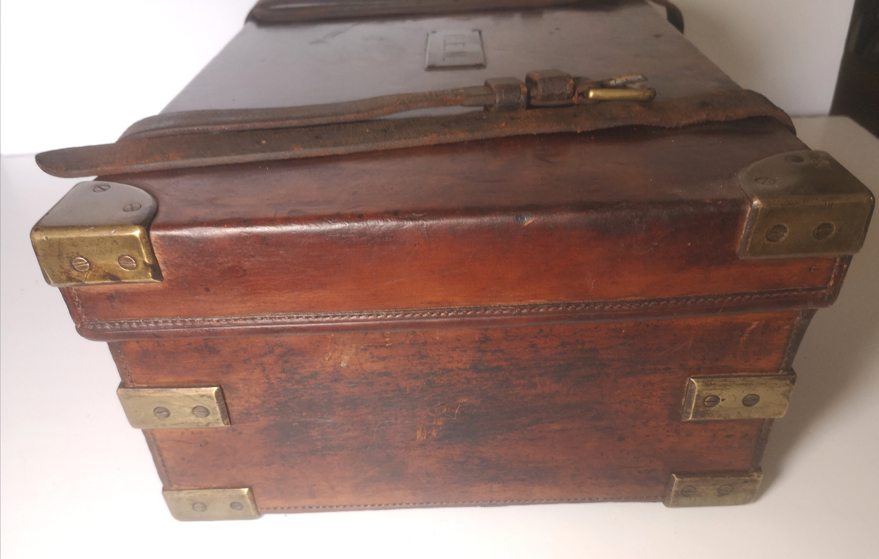 Top Quality Late 19th Century Army and Navy Stores Leather