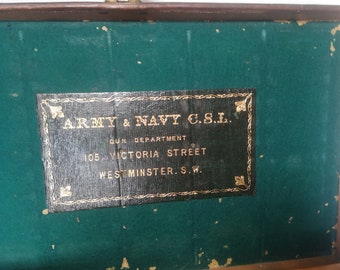 Top Quality Late 19th Century Army and Navy Stores Leather