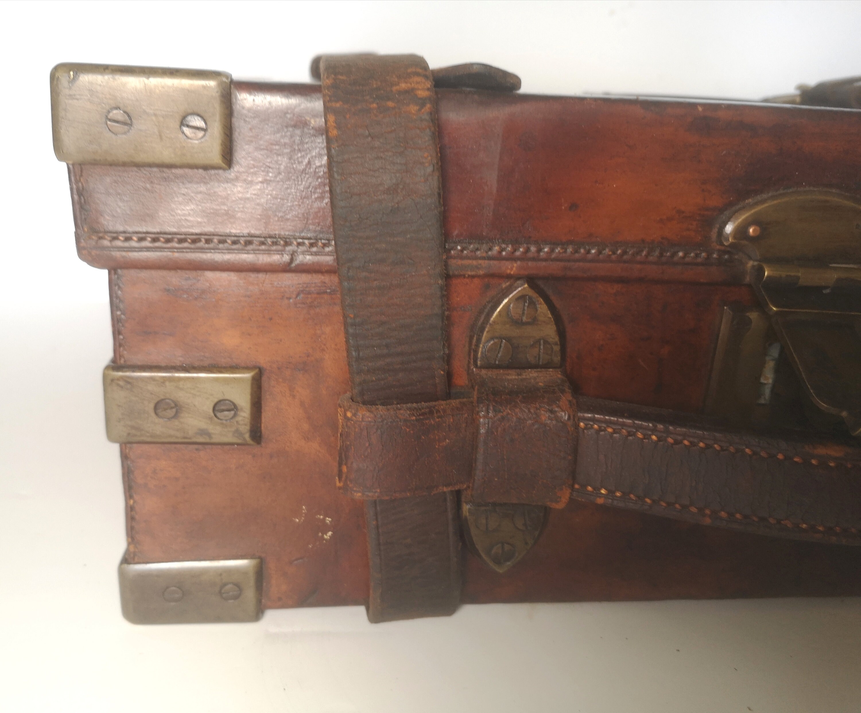 Top Quality Late 19th Century Army and Navy Stores Leather
