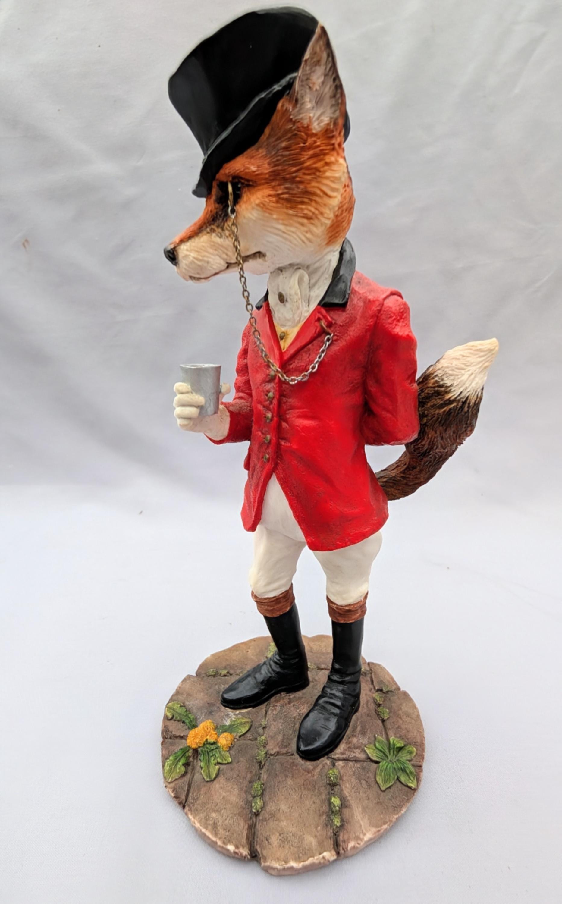 Border Fine Arts Lord Reynard - Anthropomorphic Fox With Original