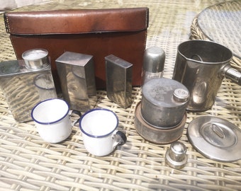 Unusual A. Barrett and Sons Motoring Picnic Tea Making Set