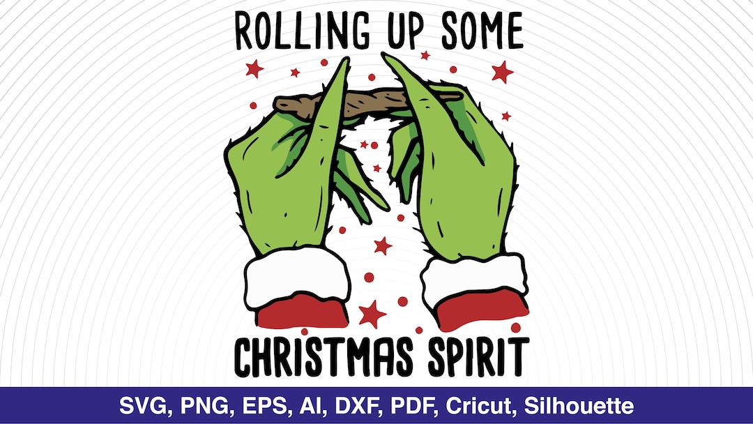 Rolling up Some Christmas Spirit SVG Bundle Rolling up Some - Etsy