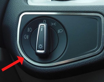 VW GOLF VII Light Switch Cover gti mk7 r highline Etsy