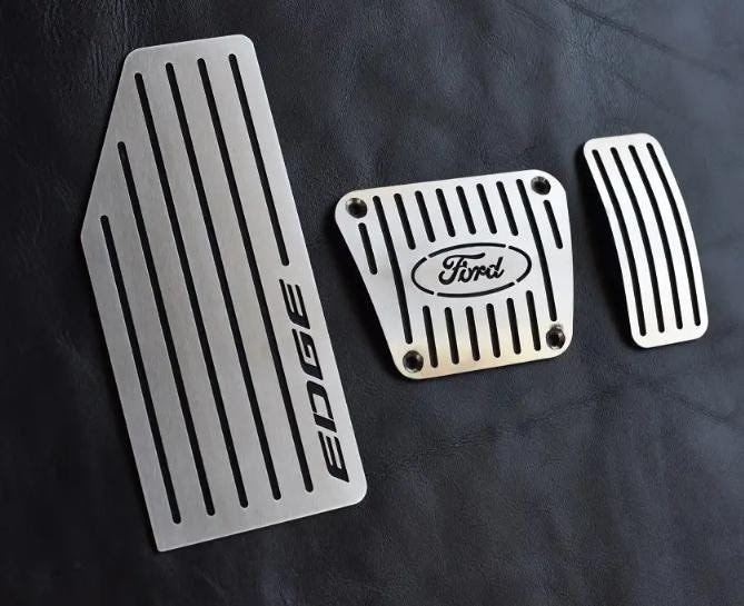 Ford Edge II Footrest and Pedals | plus trend titanium vignale st-line sport turbo st rs sl sel