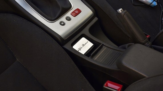 RHD Car Storage Box Stickers Carbon Interior For Alfa Romeo 159