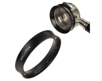 MiiCoffee Magnetic Aluminum Espresso Dosing Portafilter Funnel 58mm (Short)