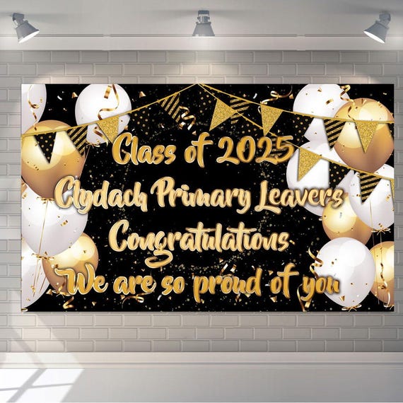 Graduation Banner 2024 Grad Decoration 2024 Custom Set Of Front Door, Porch, High School, College, University Graduation Party Decor