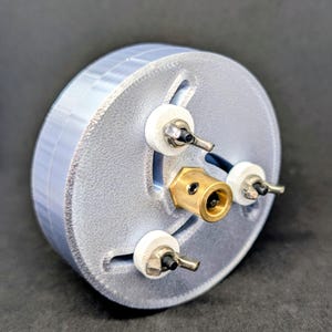 Mandril autocentrante BRS para torneador de anillos de baja velocidad (SSRT) - Impreso en 3D en PLA