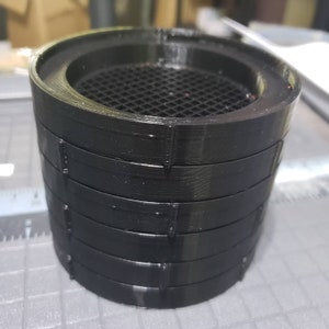 BRS 3D Printed in PLA Stone Sifters Tower / Stone sifter set - stacking sifters