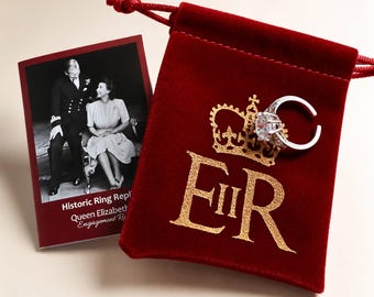 Queen Elizabeth II Engagement Ring Replica: Historic Royal Memento