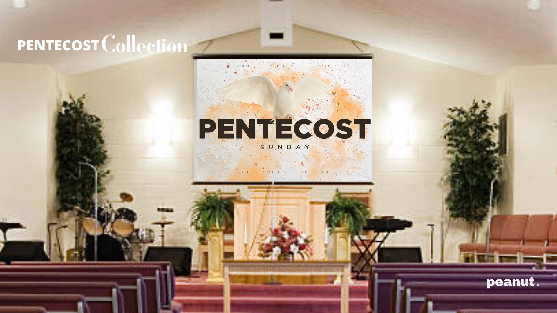 Pentecost Sunday Ultimate Screen Pack For Churches Etsy