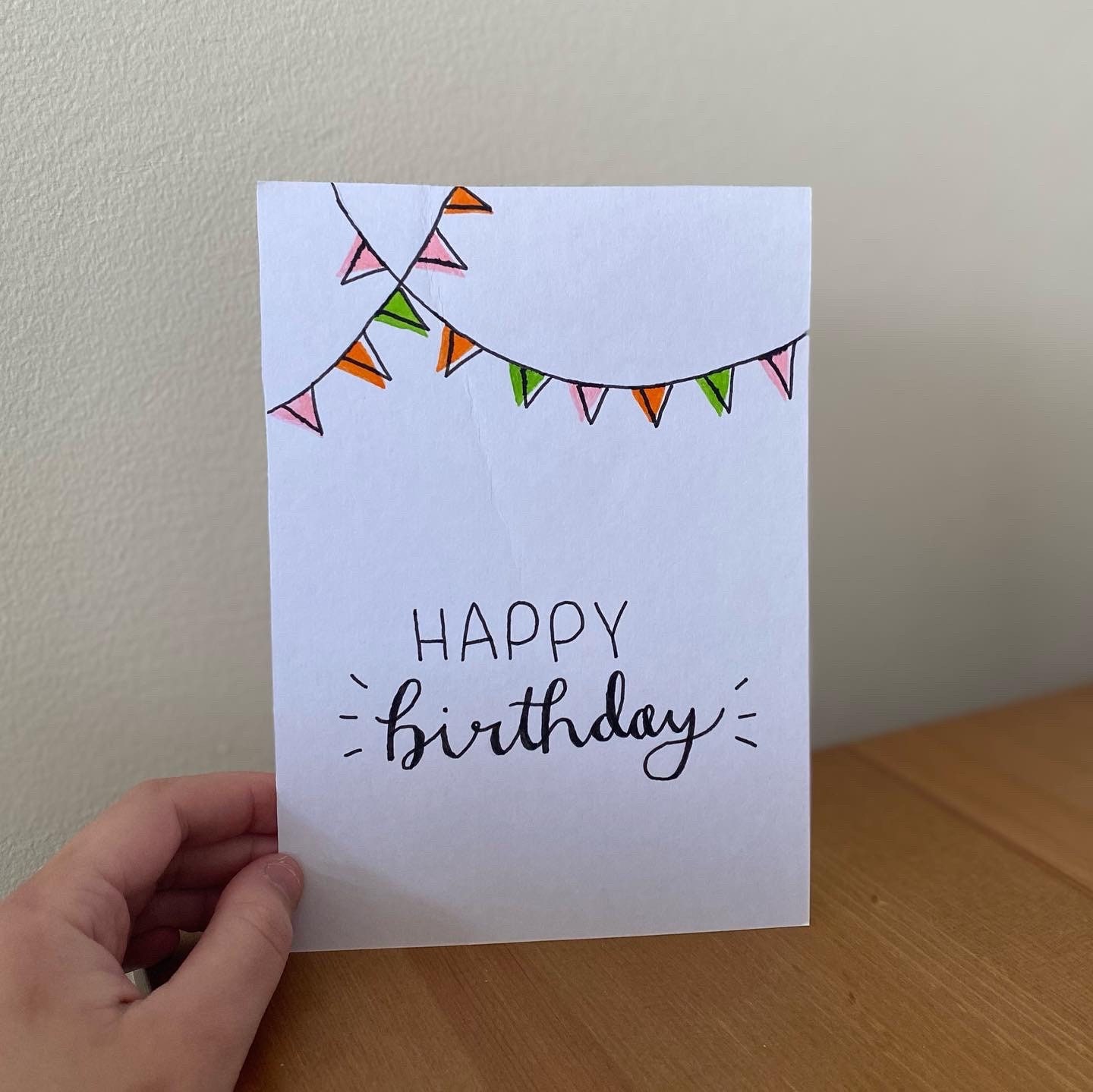 Handmade Happy Birthday Card - Etsy Australia