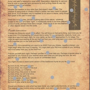 DOWNLOAD Witch&#39;s Ladder Instructions