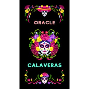 Oracle Calaveras, oracle, divination, cartomancie, tarot, tarot cards, oracle cards