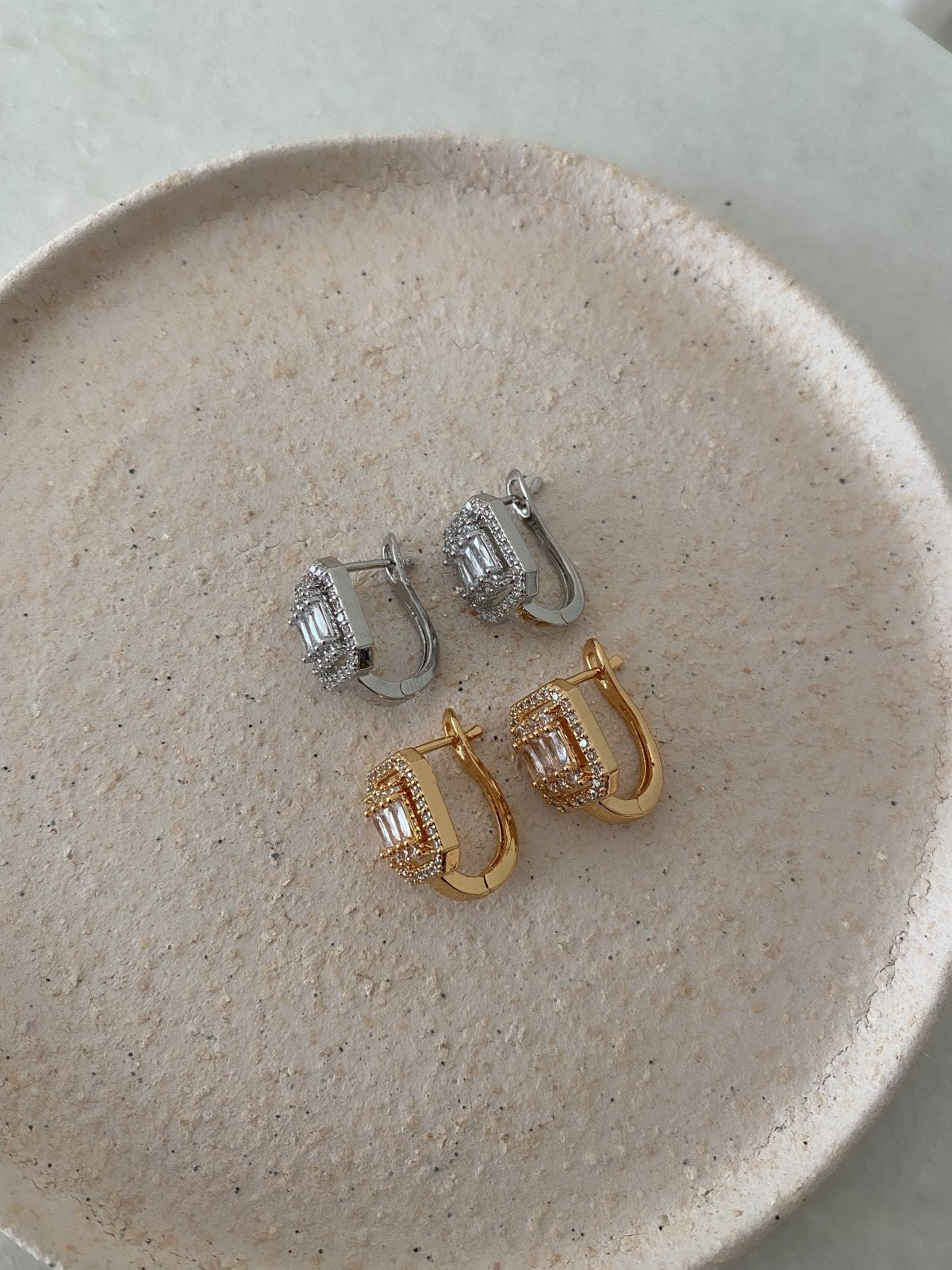 English Clasp Earring Etsy UK