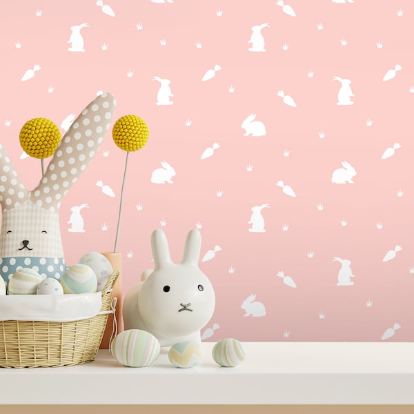 Woodland Wallpaper Etsy