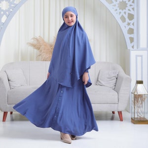 New Collection !! Kids Set Abaya Habibah series / Muslim Girl Dress /Islamic Baby or Kids dress