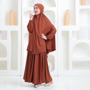 Kids Set Abaya Shahia series / Muslim Girl Dress /Islamic Baby or Kids dress