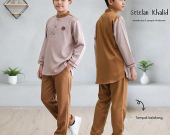 Muslim Boys Kurta Set | Modest Islamic Clothing | Khalid Series