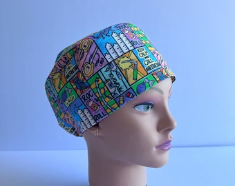 Anaesthesia scrub hat