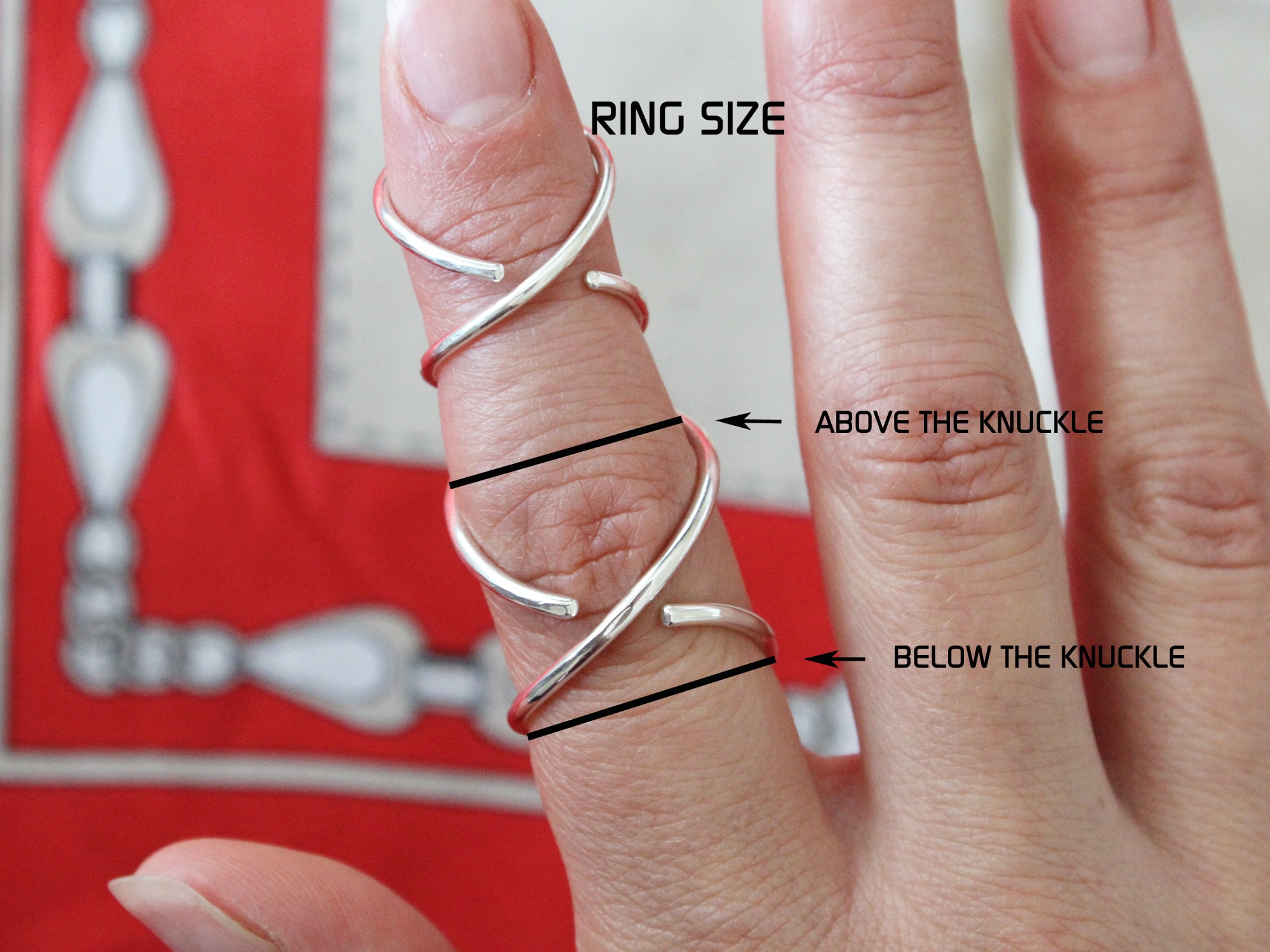 SET OF TWO Mallet Finger Splint Arthritis Ring and Etsy