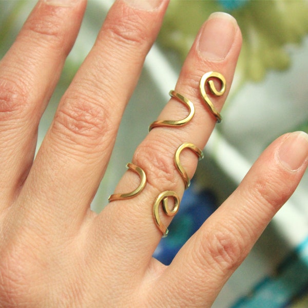 Trigger Finger Ring Etsy