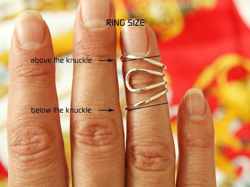 Silber Arthritis Splint Ring, Seitenabweichung Unterstützung, EDS Ring, Mallet Finger Schiene, Boutonniere Deformity Brace, Abzug Finger Schiene Bild 8