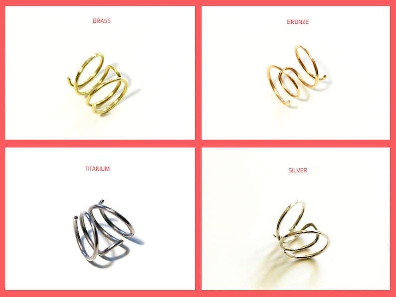 Silver Arthritis Splint Ring Lateral Deviation Support EDS Etsy