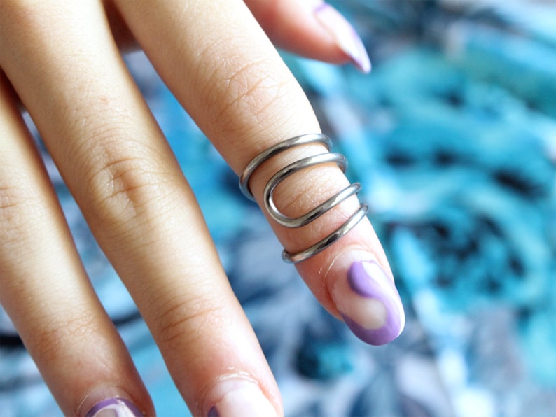 Lateral Deviation Finger Splint Hammered Brass Bronze - Etsy