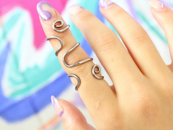 Handgefertigte Titan Finger Schiene Ring fr Arthritis, Boutonniere  Deformitt - Etsy sterreich