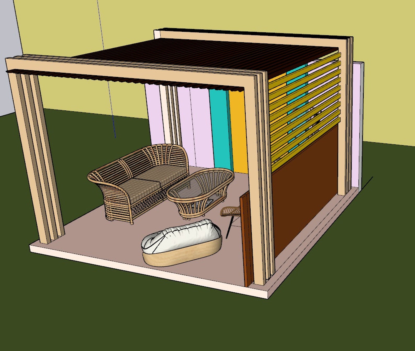 DIY Backyard Patio, DIY Gazebo Plan, DIY Gazebo Plan, Modern Pergola ...