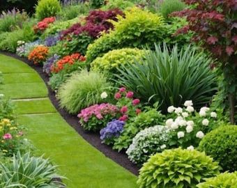 Plano de plantio para jardim sombreado, zonas 5 a 8, projeto paisagístico