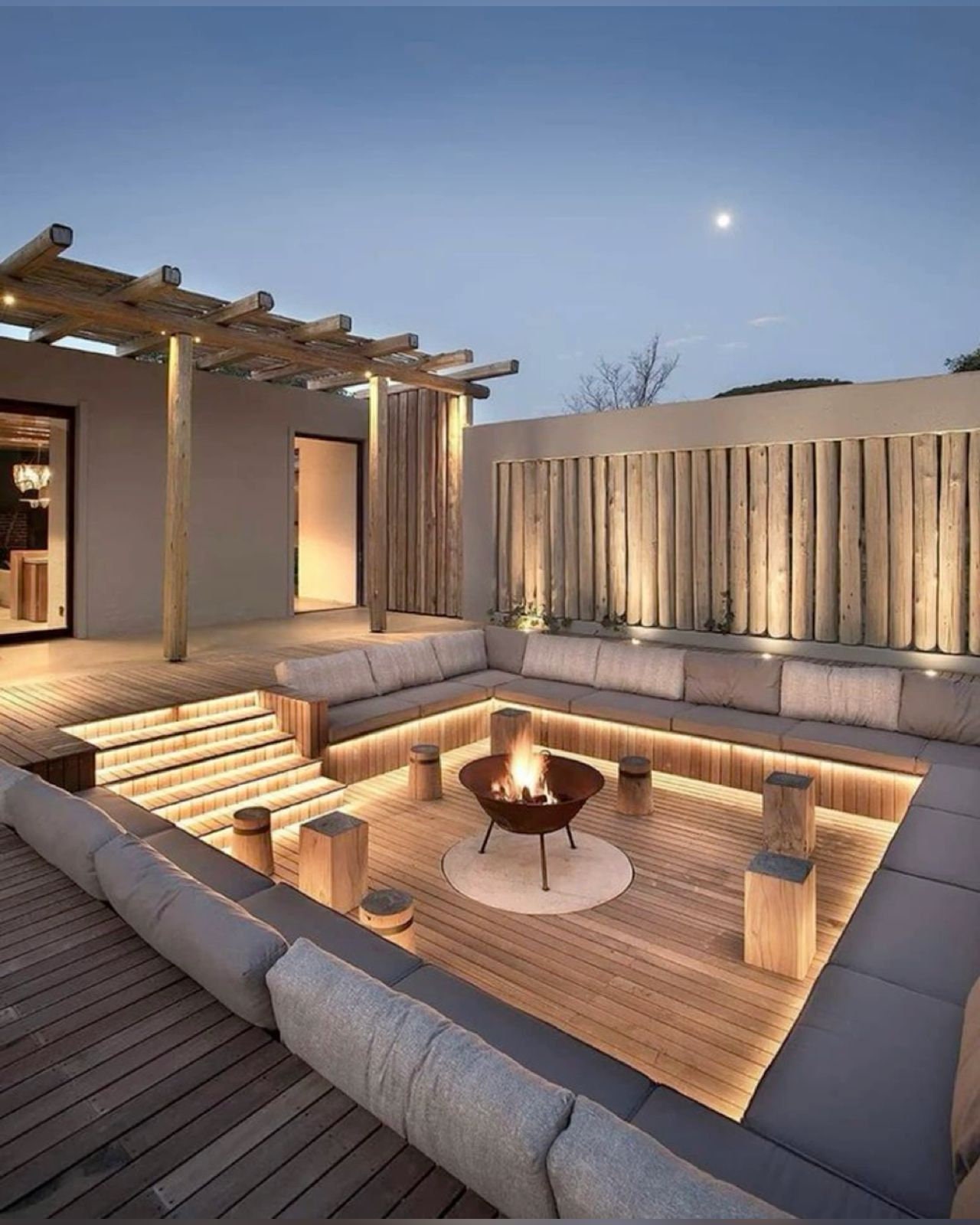 Garden Design Seating Area With Fire Pit DIY Backyard Patio, DIY Gazebo Plan, Modern Pergola Plans - Landscape Desing 2025 Etsy Election