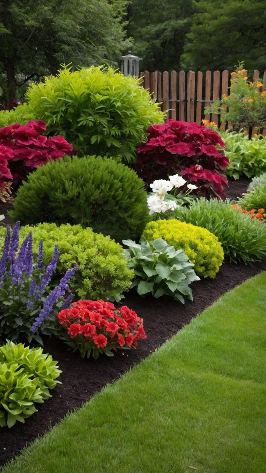 Landscape Plan,shade Planting Custom Planting Plan for Your Garden