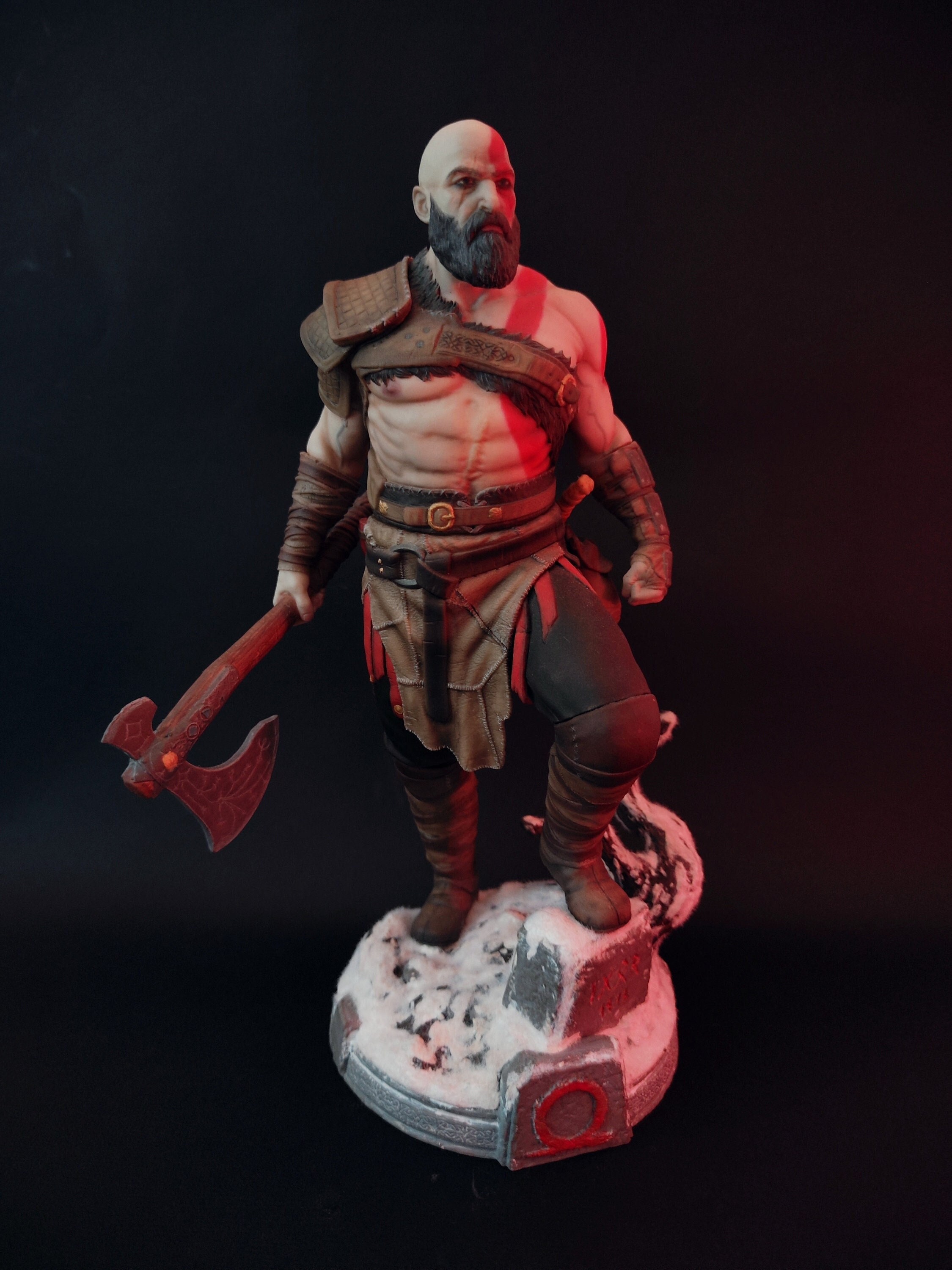 STL file Odin - God Of War Ragnarok FanArt 👦・3D printable model