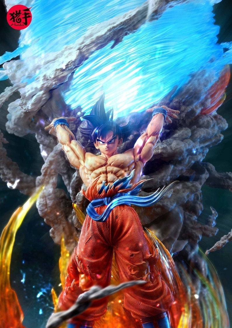 Dragon Ball Z Son Goku Anime Figure, Cabelos brancos e cabelos pretos,  Boneca Modelo Colecionável, Decorar Mesa, Aniversário, Brinquedo Presente  de Natal