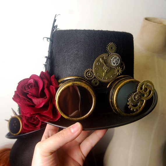 Gentleman Hat Top Hat Aristocrat Steampunk - Etsy
