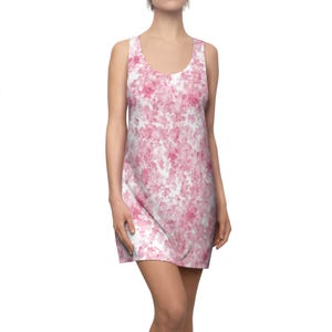 Floral Racerback Dress for Women, Perfect for Summer, Casual Wear, Vacation, Beach, Spring Celebrations
