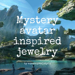 Mystery Avatar inspired jewelry||read item details||made to order||atwow||avatar jewelry||avatar frontiers||avatar fandom