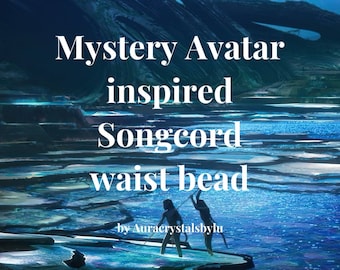 Mystery Avatar songcord waistbeads||made to order||read item details||atwow||avatar jewelry