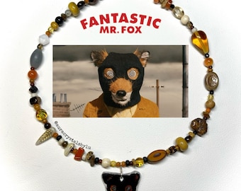 Foxy inspired necklace